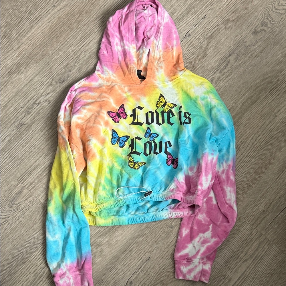 Colorful Tie-Dye Kids Hoodie